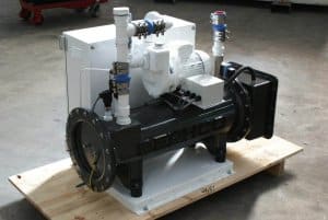 SEPHCO Marine Load Bank on wooden pallet, showcasing marine electrical equipment for load management systems in the yacht industry.