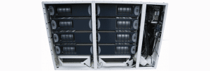 New Generation Shore Power Converter system by Magnus Marine, featuring multiple power modules for reliable marine electrical solutions.